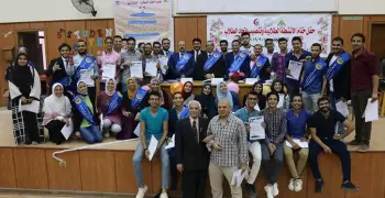 اختتام الأنشطة الطلابية بكلية طب بيطري بنها