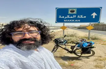 «لما وصلت كل التعب اختفى».. رحلة الرحالة محمد المصري من طنطا إلى مكة بالعجلة