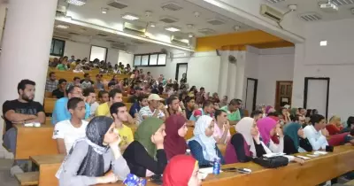 يوم تعريفي للطلاب الجدد بكلية الحاسبات جامعة عين شمس