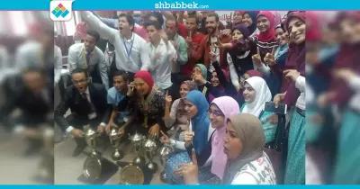 «بيطري القاهرة» تحصل على الدرع العام لمهرجان الأنشطة الطلابية