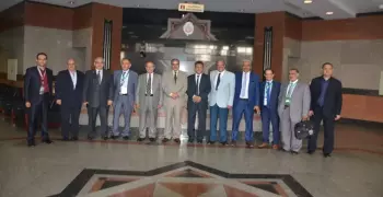 رئيس جامعة الأزهر يتفقد المستشفى التخصصي