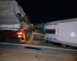 تفاصيل حادث محور الضبعة اليوم.. إصابة 63 مواطن ووقوع ضحايا