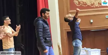 بالصور.. محمد لطفي رئيسا لاتحاد طلاب الجامعة البريطانية في مصر