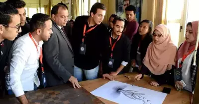 جامعة بني سويف تختتم المهرجان الأول للأنشطة الطلابية