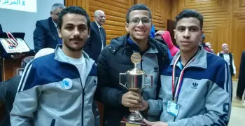 جامعة أسيوط تفوز بالمركز الثاني في مسابقة المجلة العلمية بأسبوع شباب الجامعات