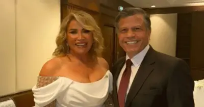 أحمد سوكارنو وإيناس الدغيدي في أول ظهور بعد الزواج: الناس متغاظة ليه