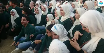 بالصور.. طلاب بالجامعة الروسية يحتفلون بفوزهم في انتخابات اتحاد الطلاب 2017