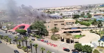 سبب حريق في النادي الأهلي داخل المبنى الإداري