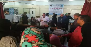 «طب المنصورة» تنظم قافلة لعلاج 306 حالة بالدقهلية