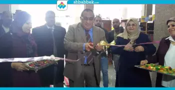 بمشاركة عدد من دور النشر.. ماجد نجم يفتتح معرض الكتاب بجامعة حلوان (صور)