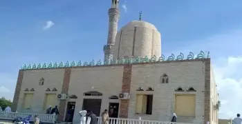 بعد يوم دامي.. 10 صور من مسجد «الروضة» في شمال سيناء