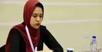 وزير الرياضة يتدخل لإنهاء أزمة شروق وفا لاعبة الشطرنج.. فيديو