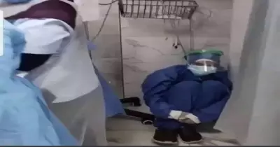 فيديو مستشفي زفتي خلال وفاة المصابين بفيروس كورونا