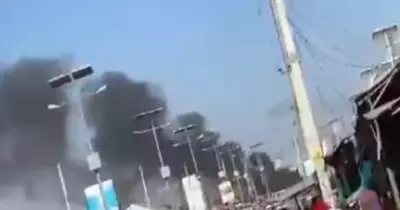 شاهد اللحظات الأولى لتفجير الصومال الذي أودى بحياة العشرات