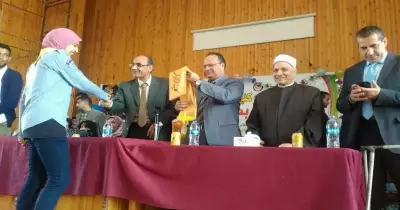 حفل تنصيب اتحاد طلاب كلية الآداب جامعة المنوفية «صور»