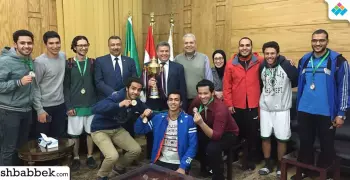 في كرة السلة.. هندسة شبرا تفوز على تربية رياضية جامعة بنها (صور)