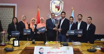 جامعة سوهاج تحصد المركز الثاني على مستوي الجمهورية في برنامج «العباقرة»