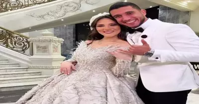 صور حفل زفاف رامي ربيعة وزوجته نادين