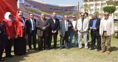 جامعة الفيوم تطلق حملة تبرع بالدم لصالح القوات المسلحة