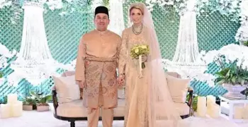 ولي العهد الماليزي يتزوج السويدية صوفي جوهانسون في حفل أسطوري (صور)