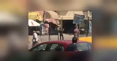 إصابة عدد من المواطنين في إطلاق نار بموقف أحمد حلمي ببندقية ميري