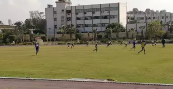 لقاءات رياضية بين جامعة حلوان والكلية الفنية العسكرية