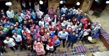 صور|  نموذج «link» بتجارة القاهرة يفتتح فعالياته للأنشطة الطلابية