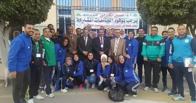 جامعة بنها تحصد 6 ميداليات بأسبوع شباب الجامعات المصرية