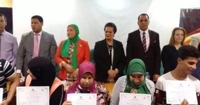 بالصور.. رئيس جامعة دمنهور يشارك مبادرة «تثقيف وتمكين» ذوي الإعاقة بالبحيرة