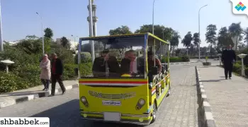 جامعة المنيا تصنع «طفطف» يعمل بالطاقة الشمسية لنقل الطلاب