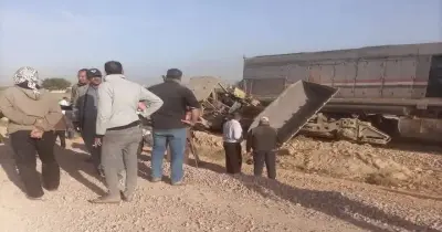 حادث تصادم قطار الضبعة اليوم.. السبب والخسائر (صور)