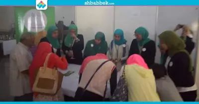 باستمارات الحصول على وظيفة.. إقبال طلابي على الملتقى التوظيفي بـ«تربية حلوان»