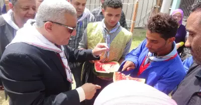رئيس جامعة المنيا يفتتح مهرجان الجوالة الأول