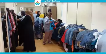 بأسعار رمزية.. معرض ملابس لـ«سنابل الخير» بمدينة طالبات جامعة القاهرة (صور)