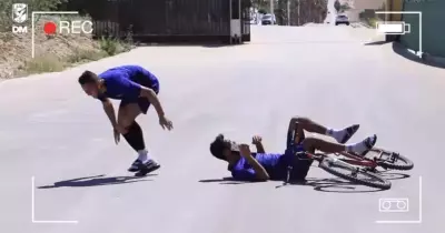 شاهد.. فيديو طريف من معسكر الأهلي في إسبانيا