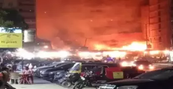 صور حريق التبة مدينة نصر