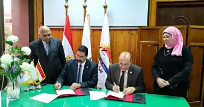 تربية عين شمس توقع بروتوكول تعاون مع المدارس الكاثوليكية