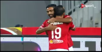 شاهد الهدف الثاني للنادي الأهلي بعد خطأ فادح من محمد عبدالشافي