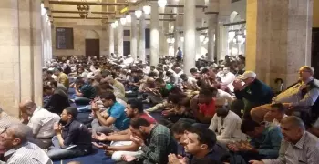خطبة أول جمعة في رمضان بالجامع الأزهر تنتقد «رامز في الشلال»