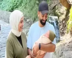 أول صورة لنجل محمد صلاح «ليل» تشعل منصات التواصل الاجتماعي