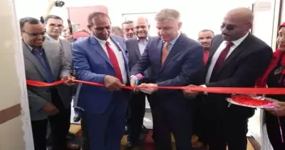 السفير الكندي يفتتح مركز التدريب الطبي بجامعة أسوان