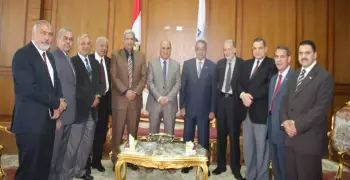 رئيس جامعة كفر الشيخ يستقبل لجنة الجودة بكلية الزراعة