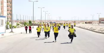 جامعة سوهاج تستقبل الطلاب الجدد بسباقات جري (صور)