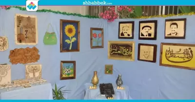 صور| افتتاح معرض فني ومشغولات يديوية لطالبات المدن الجامعية بأسيوط