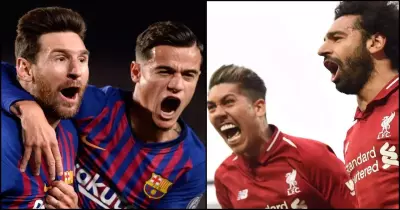 ملخص مباراة برشلونة وليفربول barcelona vs Liverpool​​​​​​​ (فيديو)