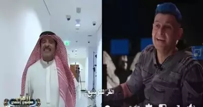 الفنان عبدالله بالخير ضحية برنامج رامز مجنون رسمي «فيديو»