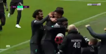 هدف طريف لليفربول ضد شيفيلد يونايتد بالدوري الإنجليزي (فيديو)