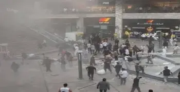 ما هو مطعم ارابيلا بلازا التجمع الخامس الذى حدث فيه الانفجار؟