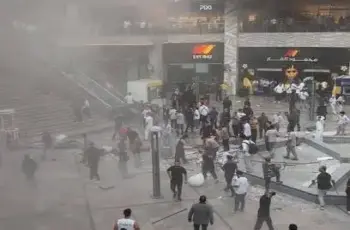 ما هو مطعم ارابيلا بلازا التجمع الخامس الذى حدث فيه الانفجار؟