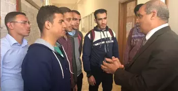 رئيس جامعة الأزهر يتفقد الحرم الجامعي.. وهذه رسالته للطلاب